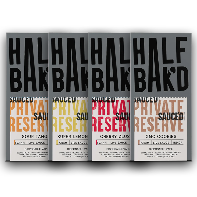 private reserve half baked disposables