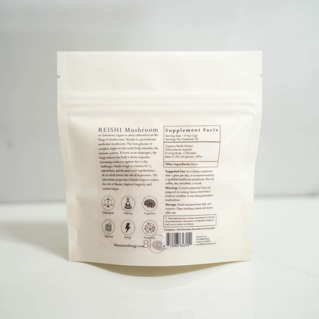 reishi mushroom powder