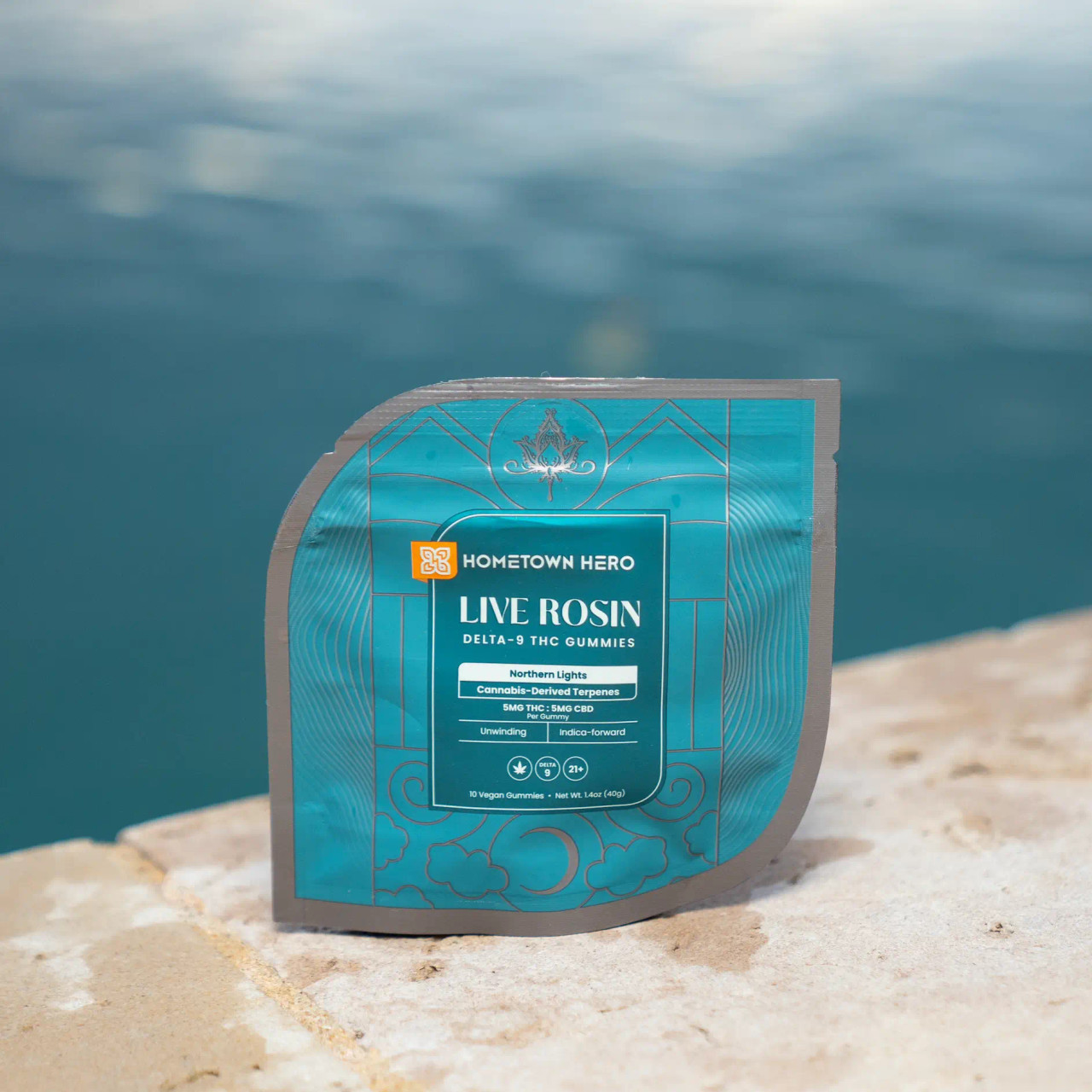 HOMETOWN HERO : Live Rosin Delta 9 THC Gummies | 50mg