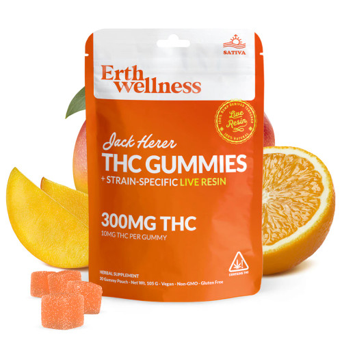 jack herer erth wellness gummies sativa
