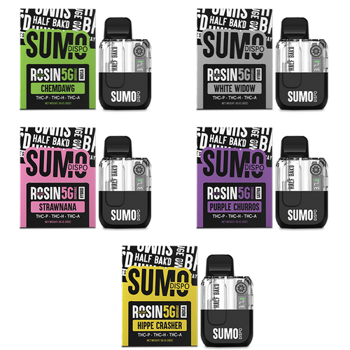 half baked sumo disposables