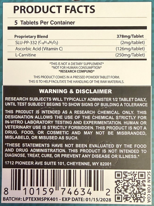 LIPO TIDE : Lipo Tide Extreme Tablets | 375mg