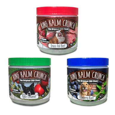 King Kanine King Kalm Crunch (CBD Dog Treats)