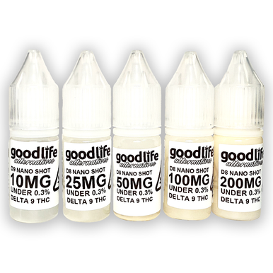 GOOD LIFE : Nano THC Beverage Shots | Delta 9 & Delta 8 THC