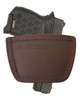 Garrison Grip Leather Inside and Outside Waistband Easy Slide Holster Fits Diamondback DB380 Brown