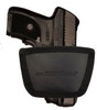 Garrison Grip Leather Inside and Outside Waistband Easy Slide Holster Fits Ruger LC9 Black