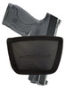 Garrison Grip Leather Inside and Outside Waistband Easy Slide Holster Fits Smith & Wesson 9 & 40 Shield  Black