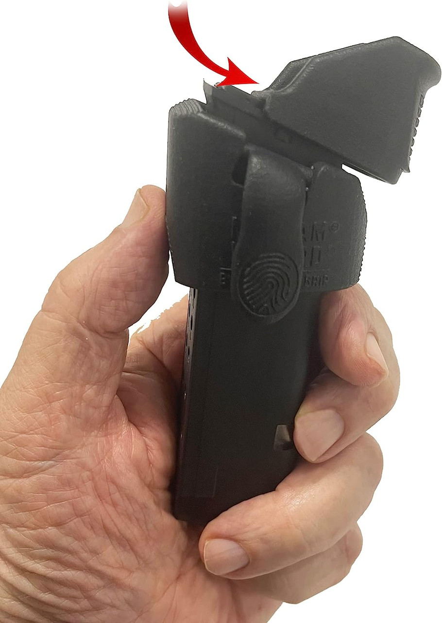 Garrison Grip “MagCamWizard”. The Only Base Plate and Grip Extension Removal and Installation System for Glock Magazines on The Market Today!  100% 90 Day Money Back Guarantee.  SEE VIDEO!