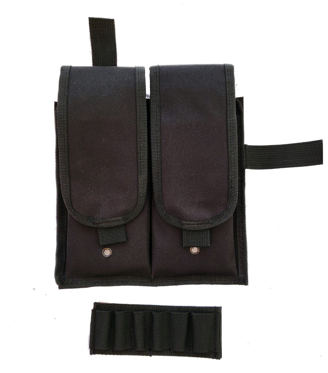 Garrison Grip Hook & Loop Double Magazine Pouch with Cartridge Holder    