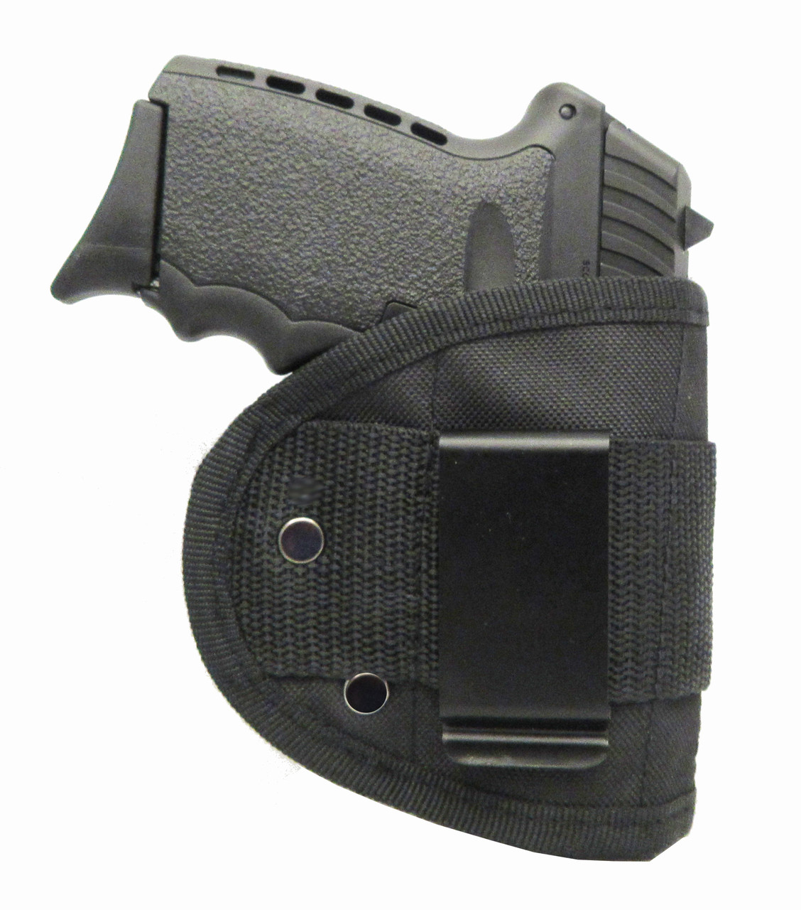 Inside Waistband Poly Sling Holster Fits SCCY CPX-1 CPX-2 Trigger Guard Laser IWB