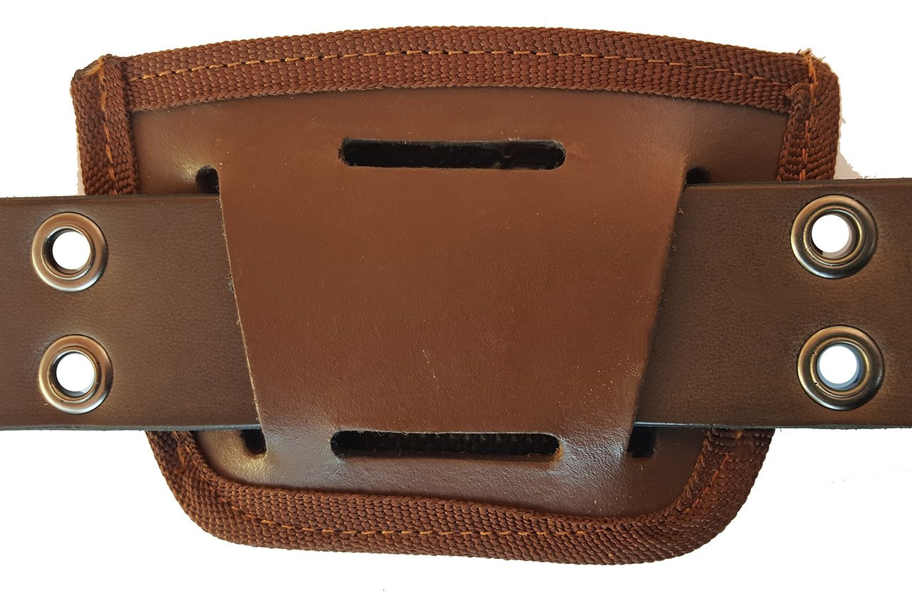 Garrison Grip Leather Inside and Outside Waistband Easy Slide Holster Fits Taurus PT709 & PT740 Brown