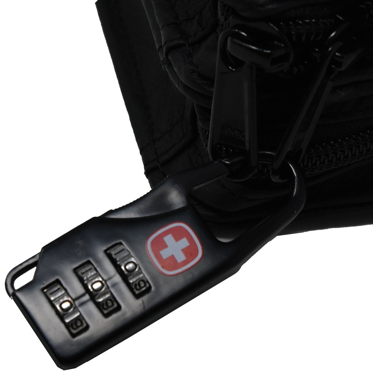 Swiss Army Combination Carabiner Style Lock For Tactical Gear and Travel Luggage