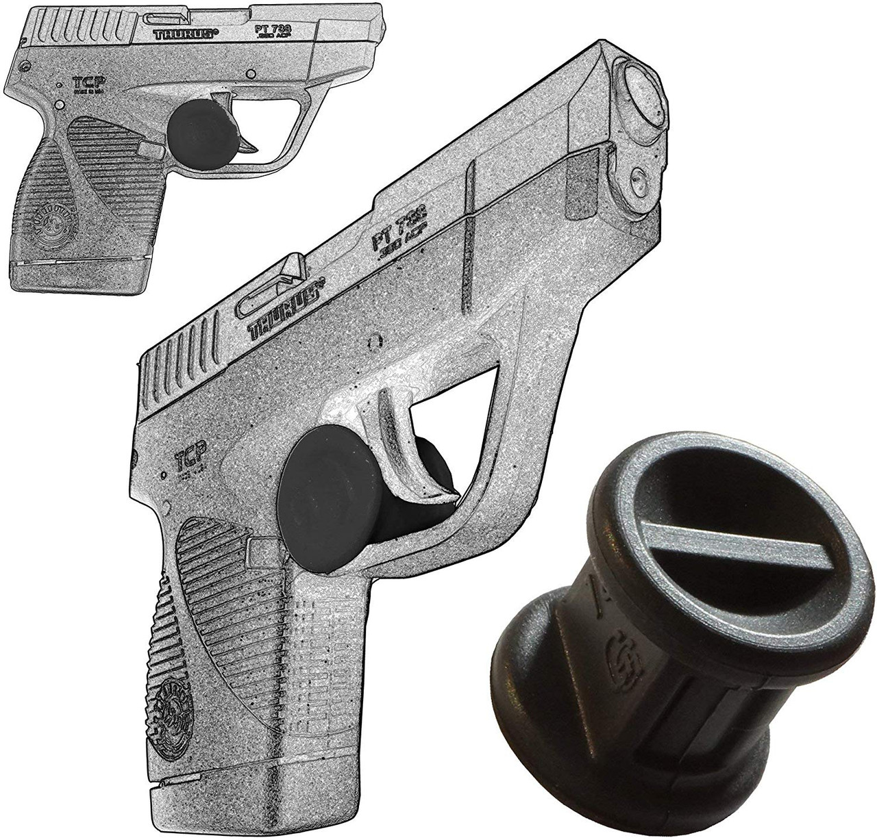 Garrison Grip 1 Inch Grip Extension Fits Ruger LCP 380 & LCP II