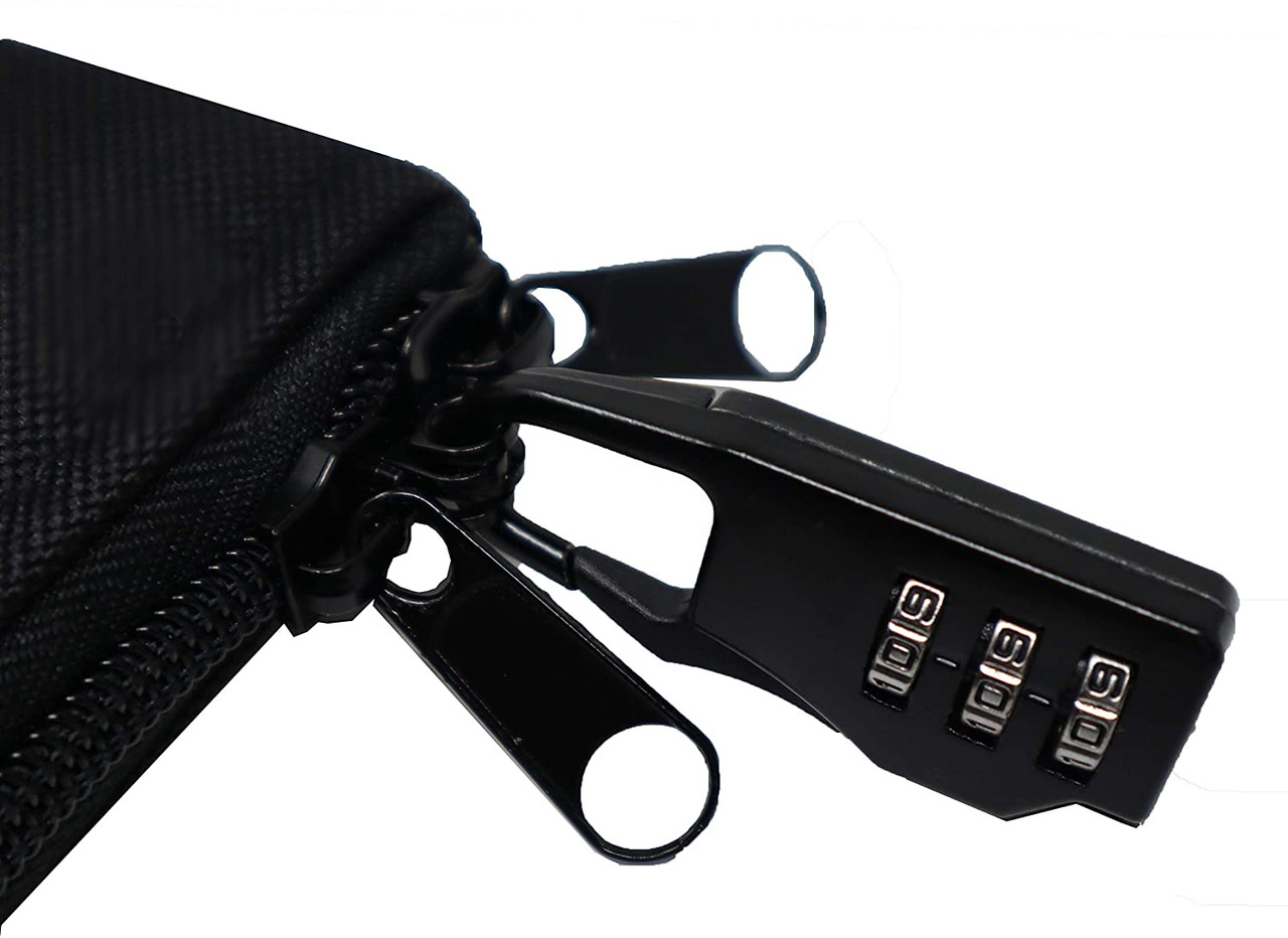 Garrison Grip Locking Semi Hard Shell Good Book Style Gun Case for Subcompact Guns. 3 Digit Lock Included (GTS-B)