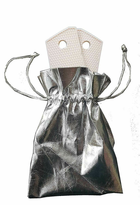 Garrison Grip 1911 Colt A1 Full Size and Clones (Grips Only) with UNITED WE STAND Colored Medallion Set in Solid High Grade White Ivory Colored ABS 