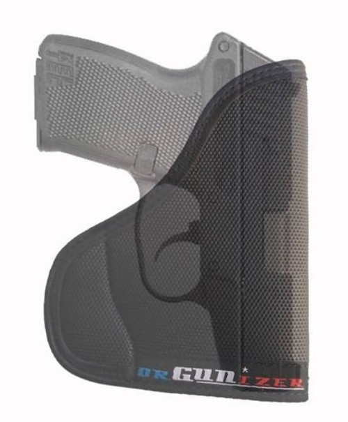 Kel-Tec P32 .32 Cal Ambidextrous Custom Fit Leather Trimmed orGUNizer Pocket Holster by Garrison Grip (A)