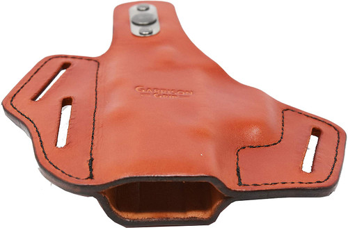 Garrison Grip Premium Full Grain Italian Leather 2 Position Tactical Holster Fits S&W M&P Shield 9 (Tan)