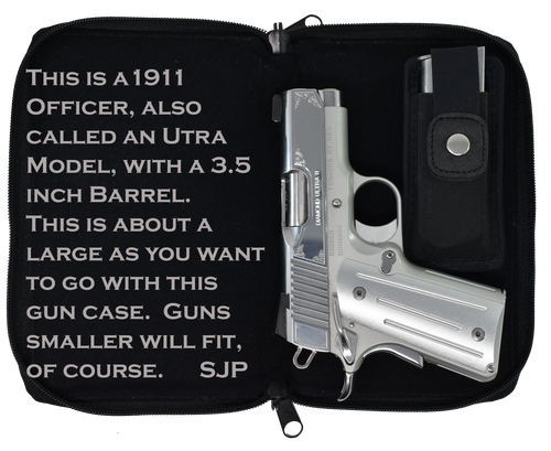 Garrison Grip Brazilian Leather Locking Bible-Themed Gun Case Ideal for Compact and Subcompact Guns. Premium Discrete Carry for GLOCK, Ruger, Smith and Wesson, Kahr, Beretta, and more(GTSN-B) BRN