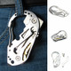 EDC Stainless Multi Tools Keychain Screwdriver Wrench Carabiner Pocket Tools
