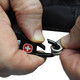 Swiss Army Combination Carabiner Style Lock For Tactical Gear and Travel Luggage