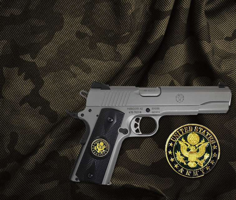 Military Style 1911 Grips