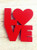 Red Love Word Magnet