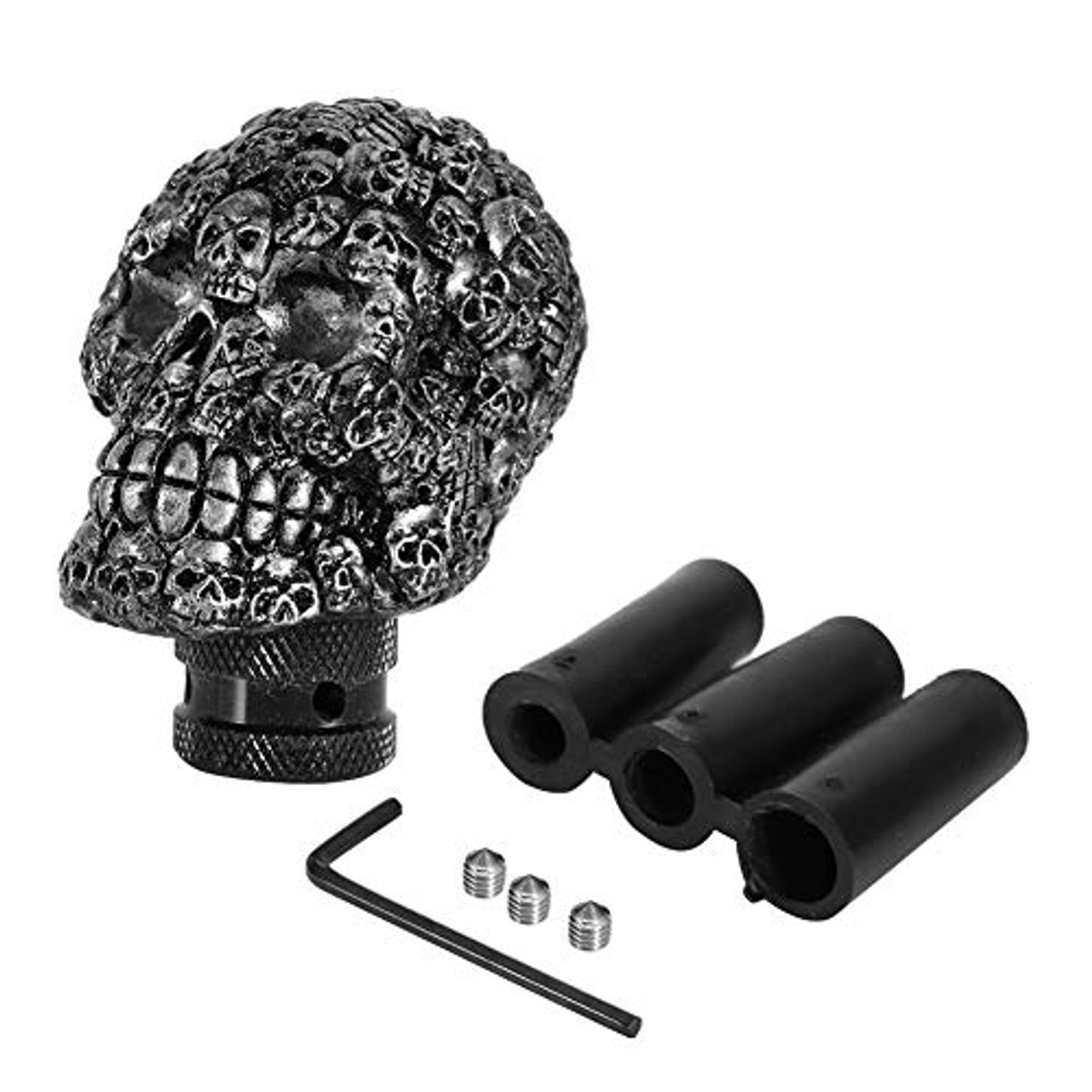 Schaltknauf Fydun Skeleton Skull Auto modifizierter manueller Schaltknauf  Stick Lever Shifter Universal Schaltknauf Abdeckung Handbremsgriff  Innendekoration – Oceanbargains