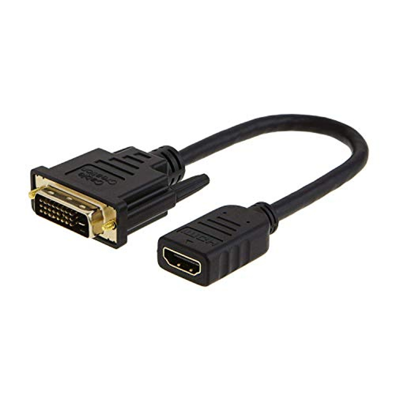 Prodlužovací kabel HDMI na DVI Krátký kabel o délce 0,5 stopy Vytvoření obousměrného Zásuvka na DVI-I (24+1) Samec Adaptér 1080P DVI-D na HDMI Převodník pro PC TV Box PS5 Blue-ray