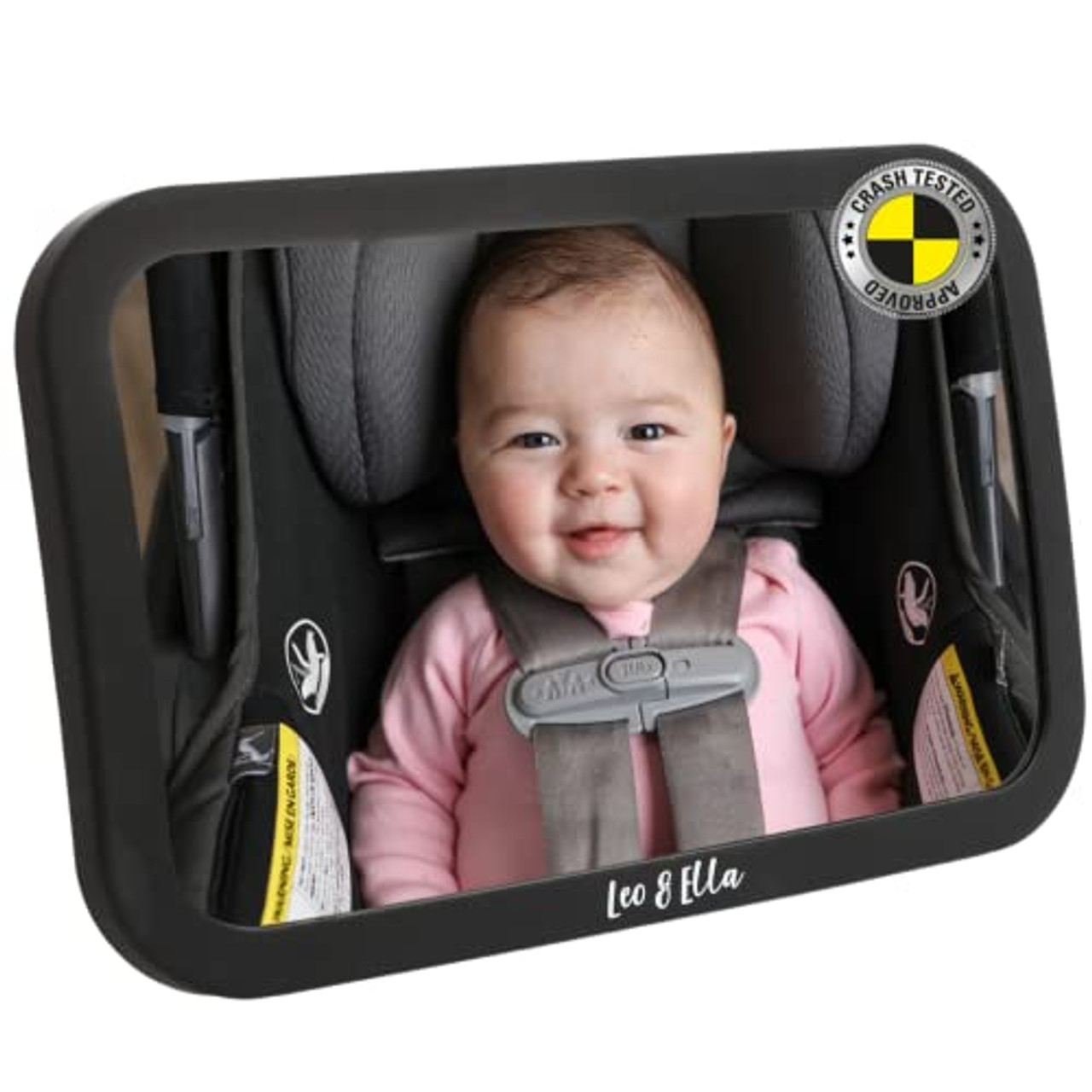 Leo und Ella Baby-Autospiegel, Safety First-zertifiziert, Crash