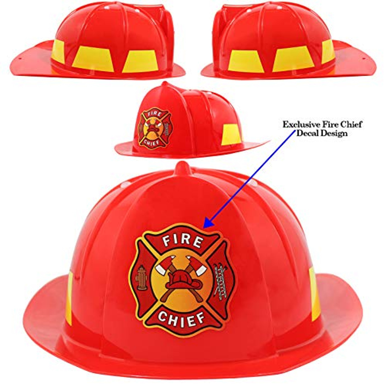 Disfraz de bombero-cascos duros-casco de bombero sombreros de bombero-Accesorios  de bombero disfraz de Halloween para niños - AliExpress