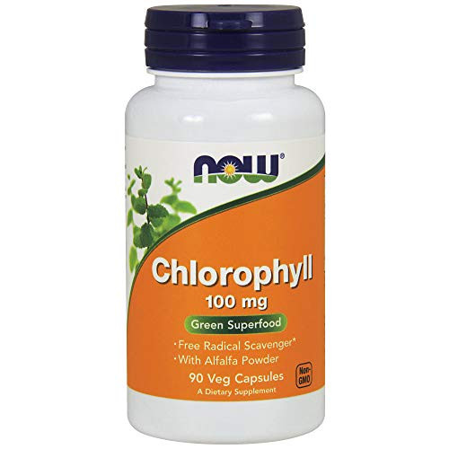 NOW Foods Chlorophyll 100 mg Caps  90 ct