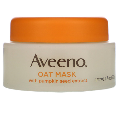 Aveeno  Oat Beauty Mask with Pumpkin Seed Extract  Soothe  1.7 oz (50 g)