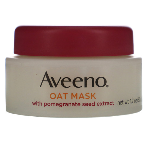 Aveeno  Oat Beauty Mask with Pomegranate Seed Extract  Glow  1.7 oz (50 g)