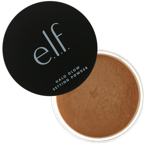 E.L.F.  Halo Glow Setting Powder  Medium Beige  0.24 oz (6.8 g)