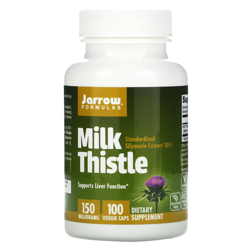 Jarrow Formulas  Milk Thistle  150 mg  100 Veggie Caps