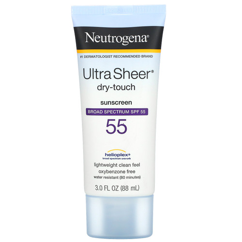 Neutrogena  Ultra Sheer Dry Touch Sunscreen  SPF 55  3 fl oz (88 ml)