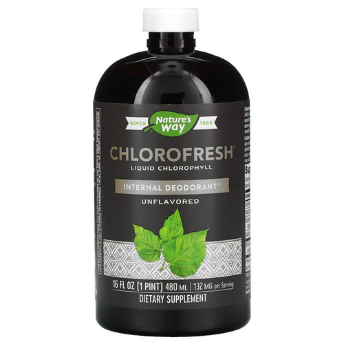 Nature's Way  Chlorofresh  Liquid Chlorophyll  Unflavored  16 fl oz (480 ml)