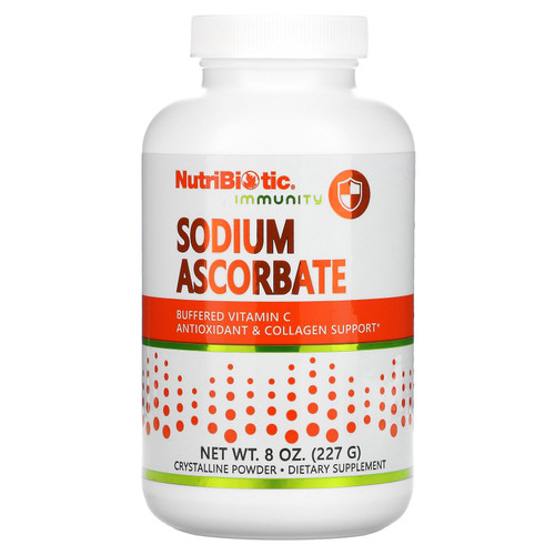 NutriBiotic  Immunity  Sodium Ascorbate  Crystalline Powder  8 oz (227 g)