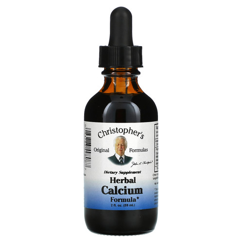 Christopher's Original Formulas  Herbal Calcium Formula   2 fl oz  (59 ml)