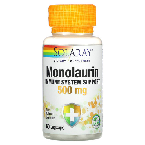 Solaray  Monolaurin  500 mg  60 VegCaps