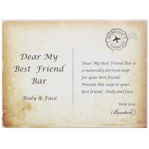 Benton  Dear My Best Friend Bar  Body & Face  85 g