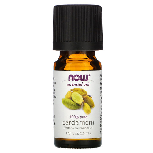 Now Foods  Essential Oils  100% Pure Cardamom  1/3 fl oz (10 ml)
