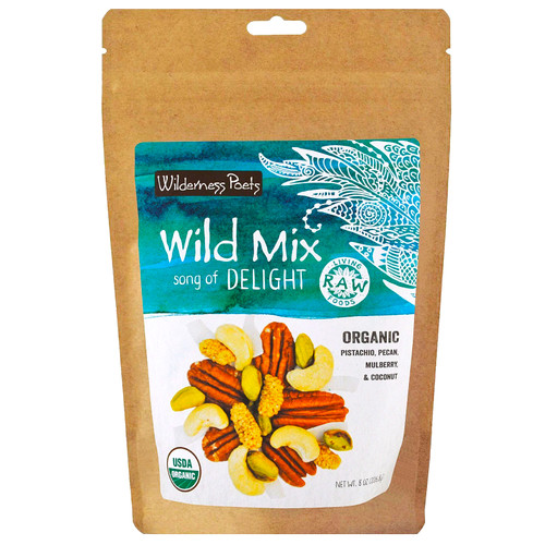 Wilderness Poets  Organic Wild Mix  Song of Delight  8 oz (226.8 g)