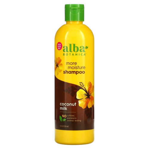 Alba Botanica, Drink it Up Coconut Milk Shampoo, 12 fl oz (355 ml)