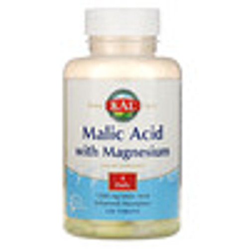 KAL  Malic Acid with Magnesium  120 Tablets
