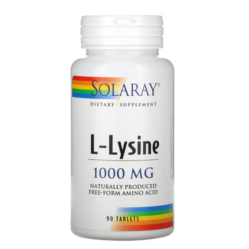 Solaray  L-Lysine  333 mg  90 Tablets