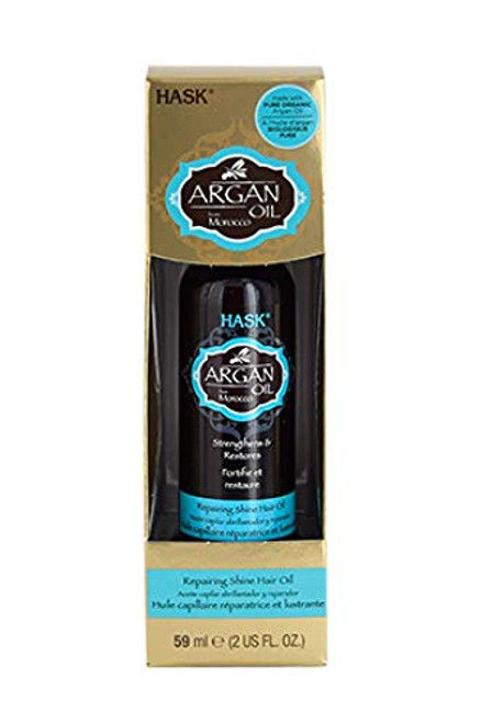 Hask Repairing Shine Hair Oil Argan Oil - 2 Oz