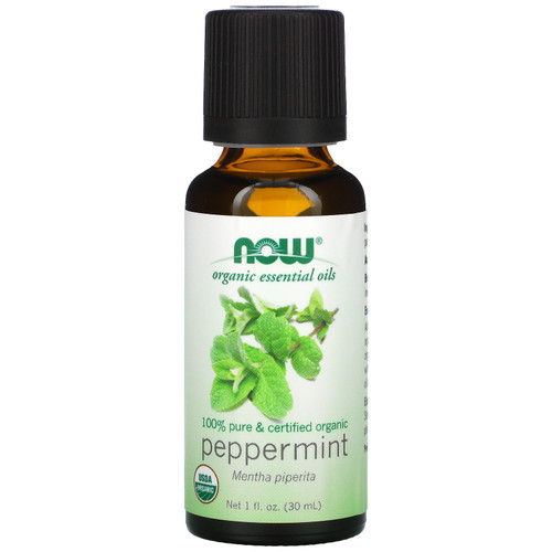 Now Foods  Organic Essential Oils  Peppermint  1 fl oz (30ml)