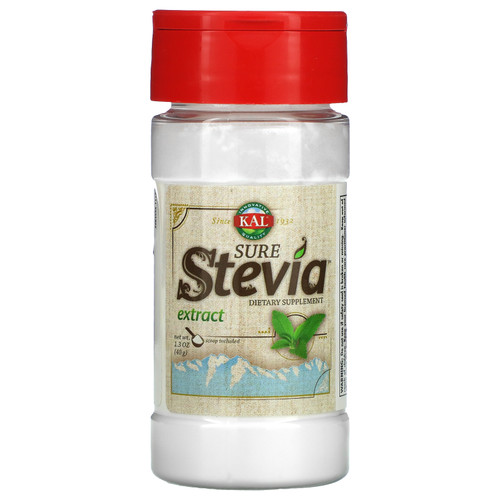 KAL  Sure Stevia Extract  1.3 oz (40 g)