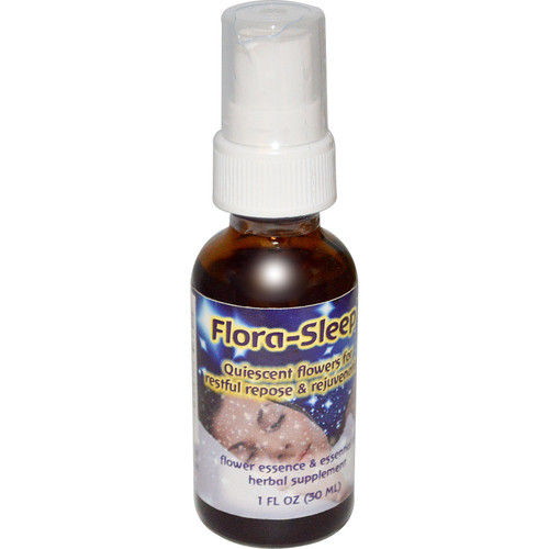 Flower Essence Services  Flora-Sleep  Flower Essence & Essential Oil  1 oz (30 ml)